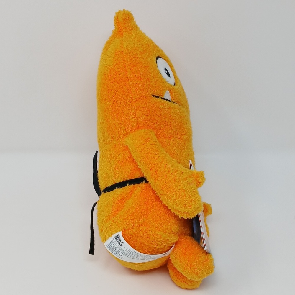 UGLY DOLL Warm Wishes‎ Wage Orange 9 inch Hasbro Plush Stuffed Animal - Picture 4 of 11